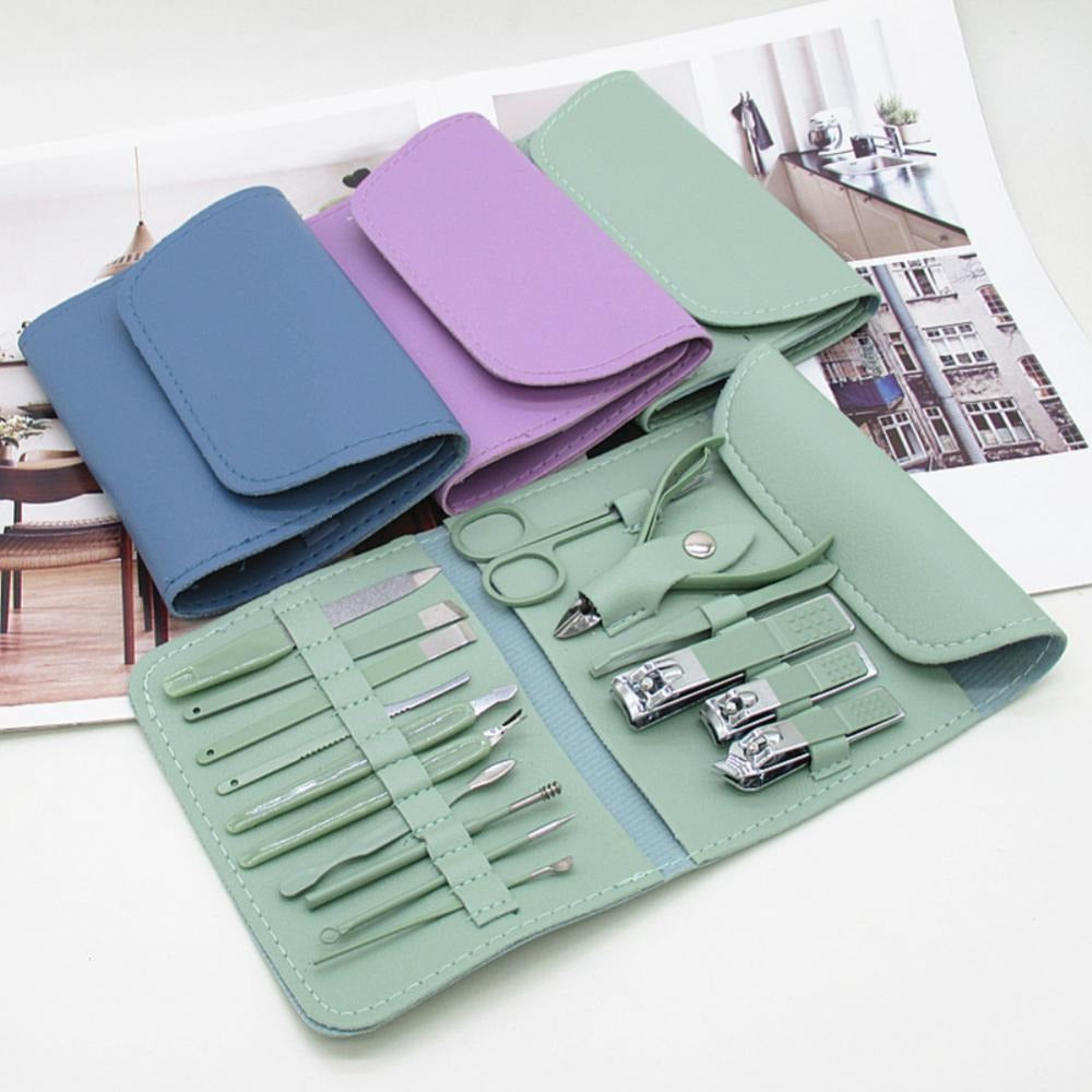 💅 All-in-One Nail Grooming Tool Kit – Portable Case Included