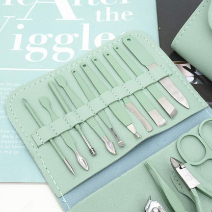 💅 All-in-One Nail Grooming Tool Kit – Portable Case Included